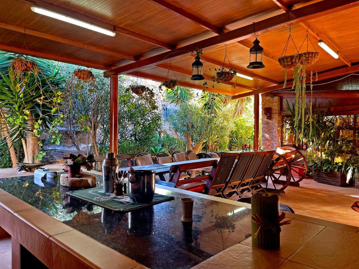 Villa Exquisite Rural House With Garden, Pool And Sea Views à Arico Viejo Extérieur photo