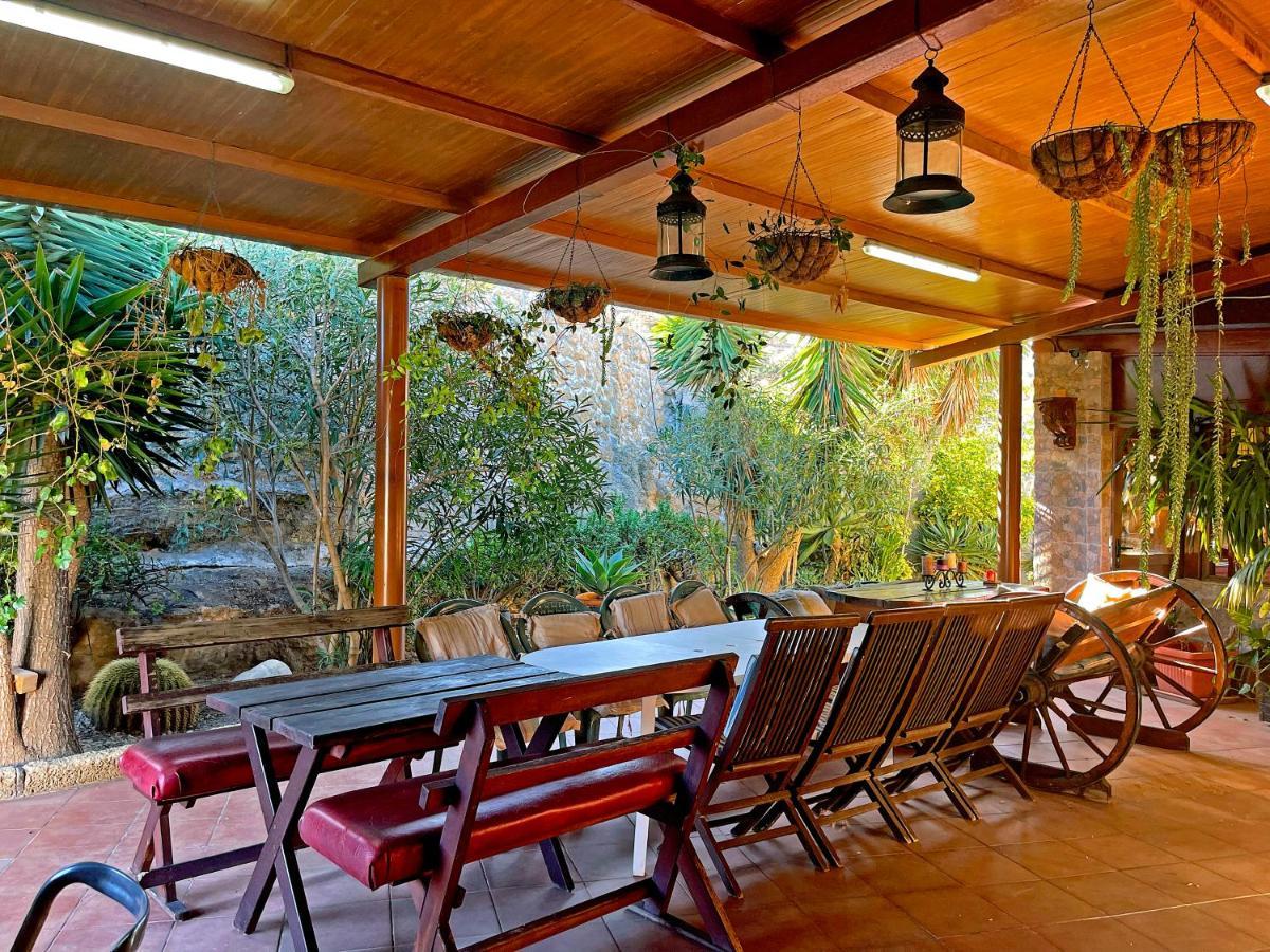 Villa Exquisite Rural House With Garden, Pool And Sea Views à Arico Viejo Extérieur photo