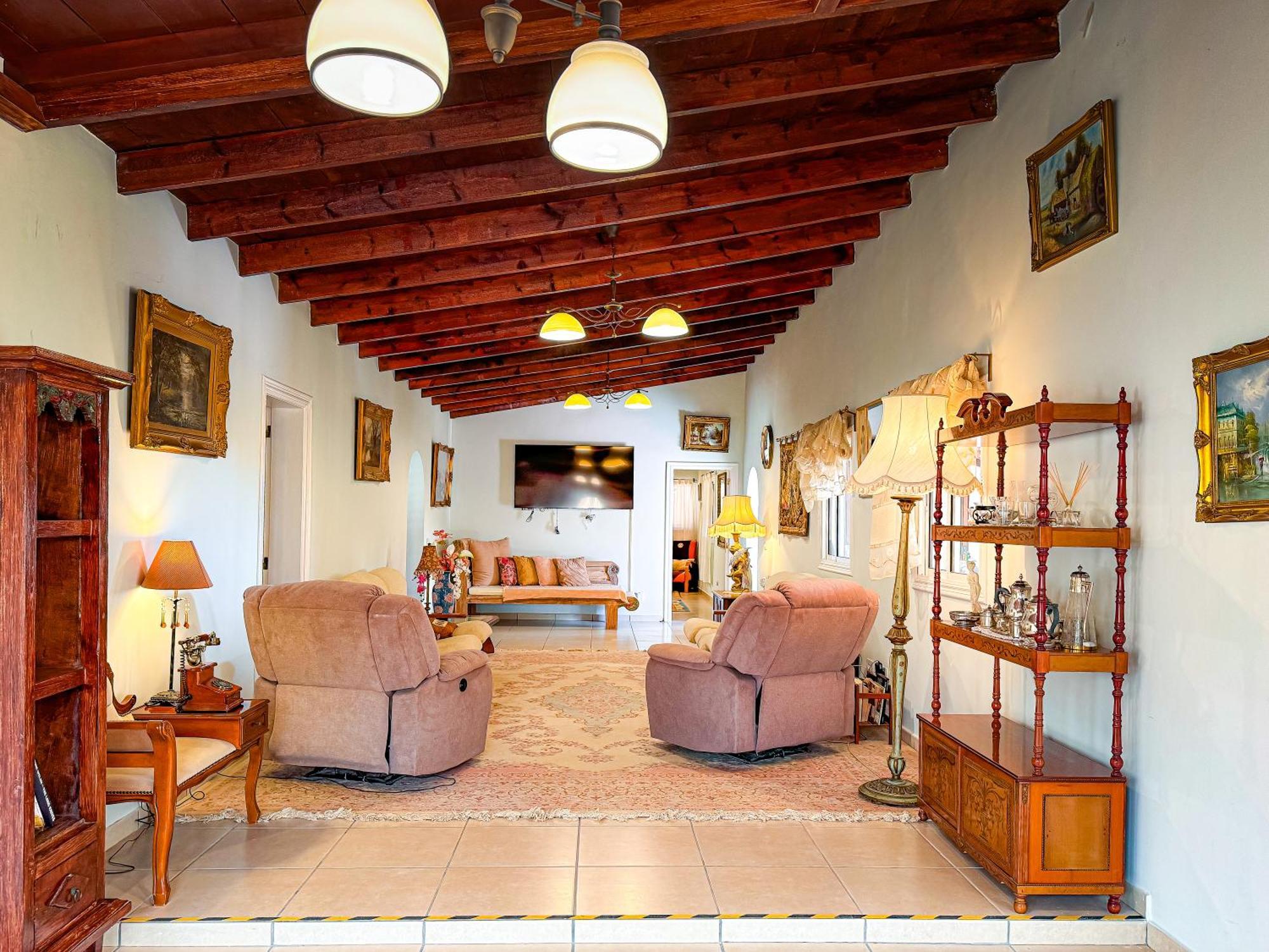Villa Exquisite Rural House With Garden, Pool And Sea Views à Arico Viejo Extérieur photo