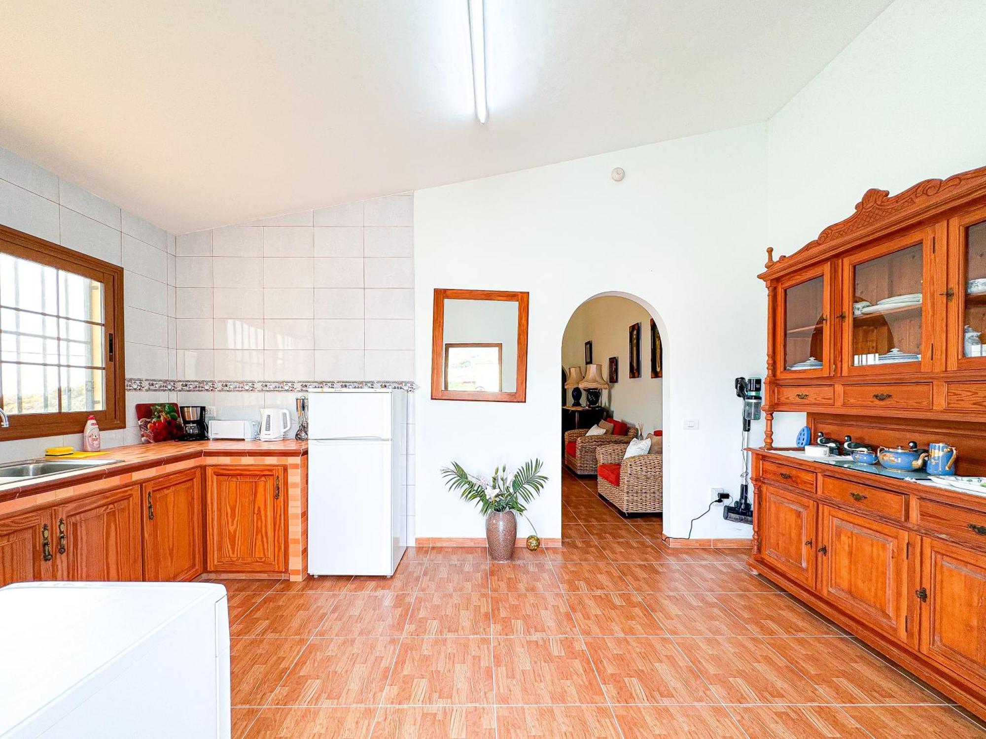 Villa Exquisite Rural House With Garden, Pool And Sea Views à Arico Viejo Extérieur photo