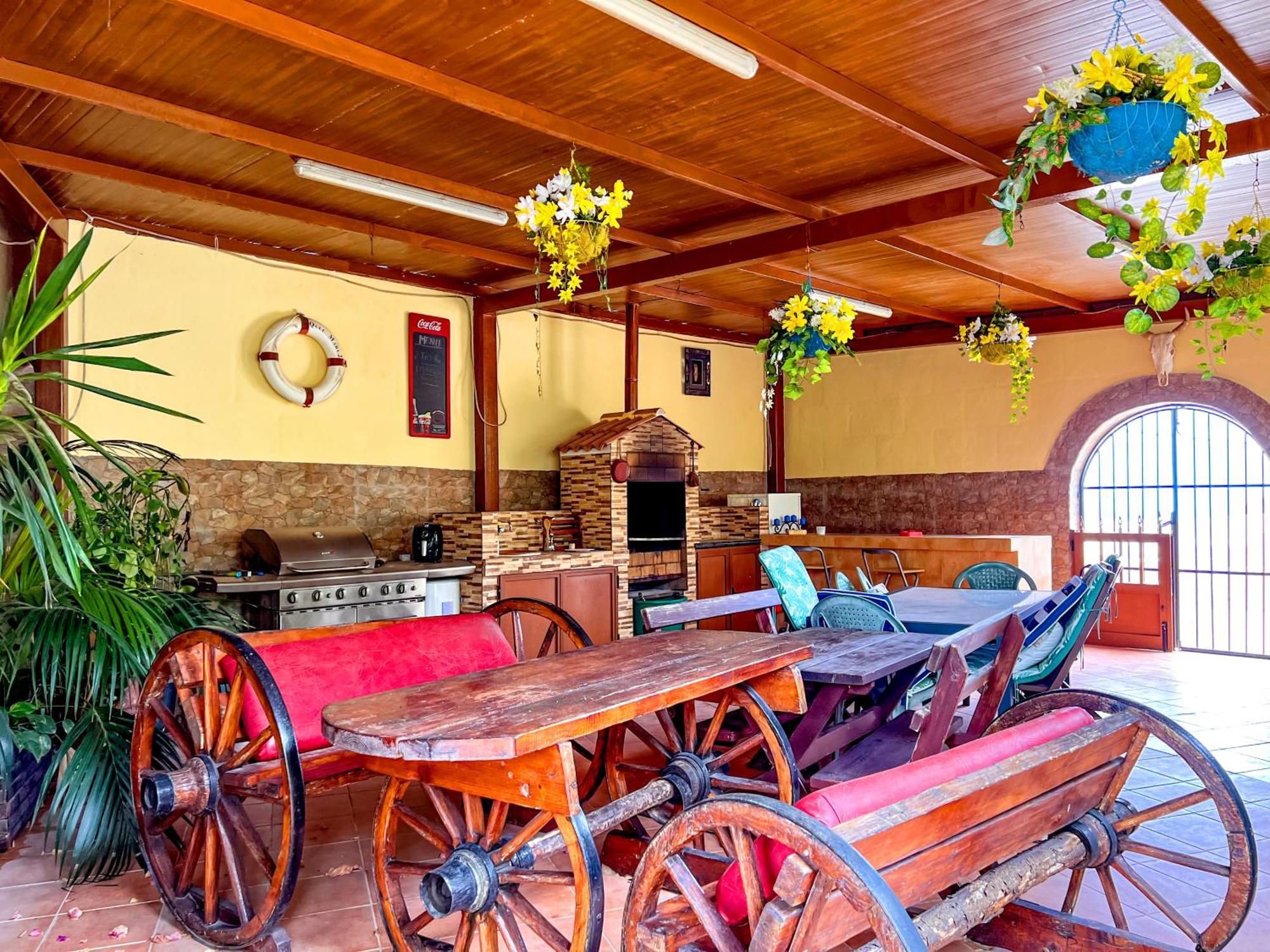 Villa Exquisite Rural House With Garden, Pool And Sea Views à Arico Viejo Extérieur photo