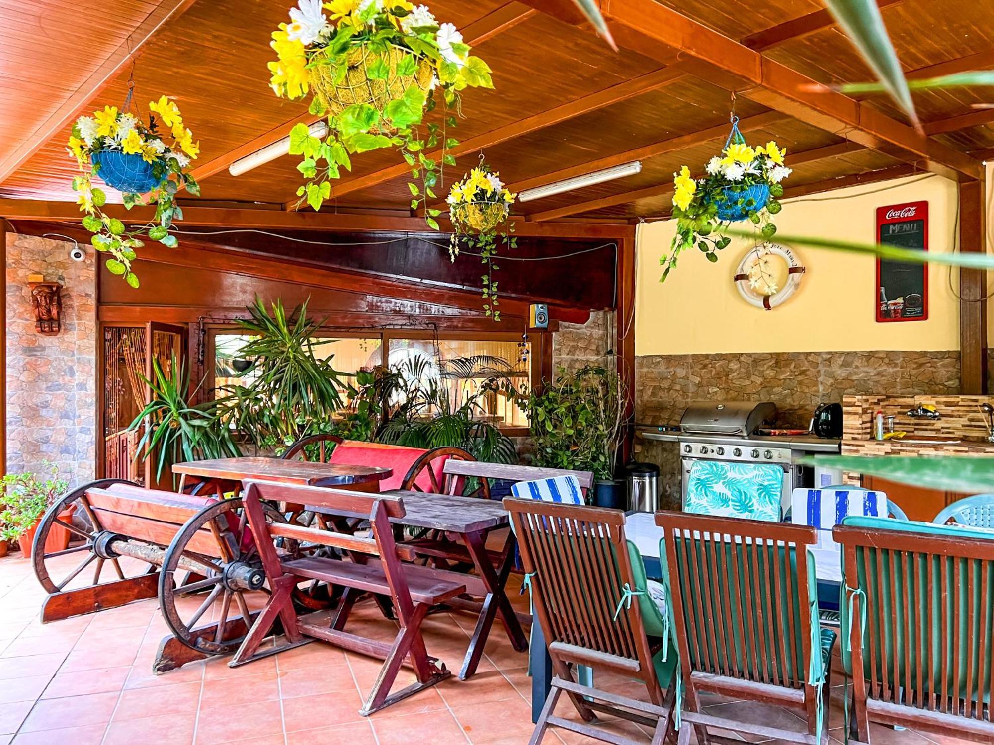 Villa Exquisite Rural House With Garden, Pool And Sea Views à Arico Viejo Extérieur photo