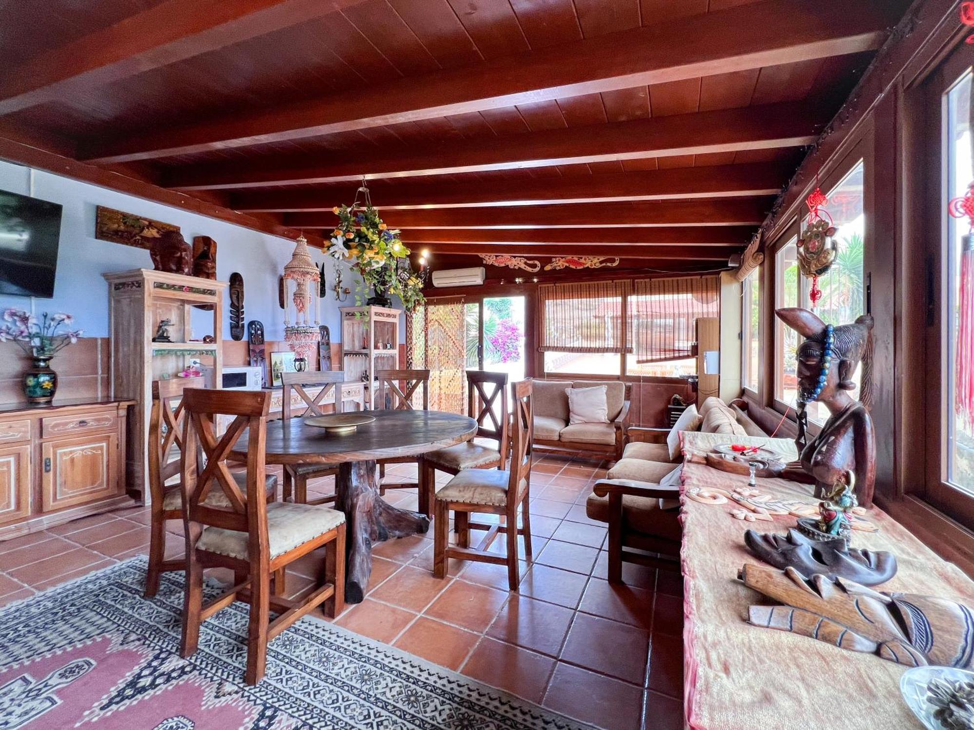 Villa Exquisite Rural House With Garden, Pool And Sea Views à Arico Viejo Extérieur photo