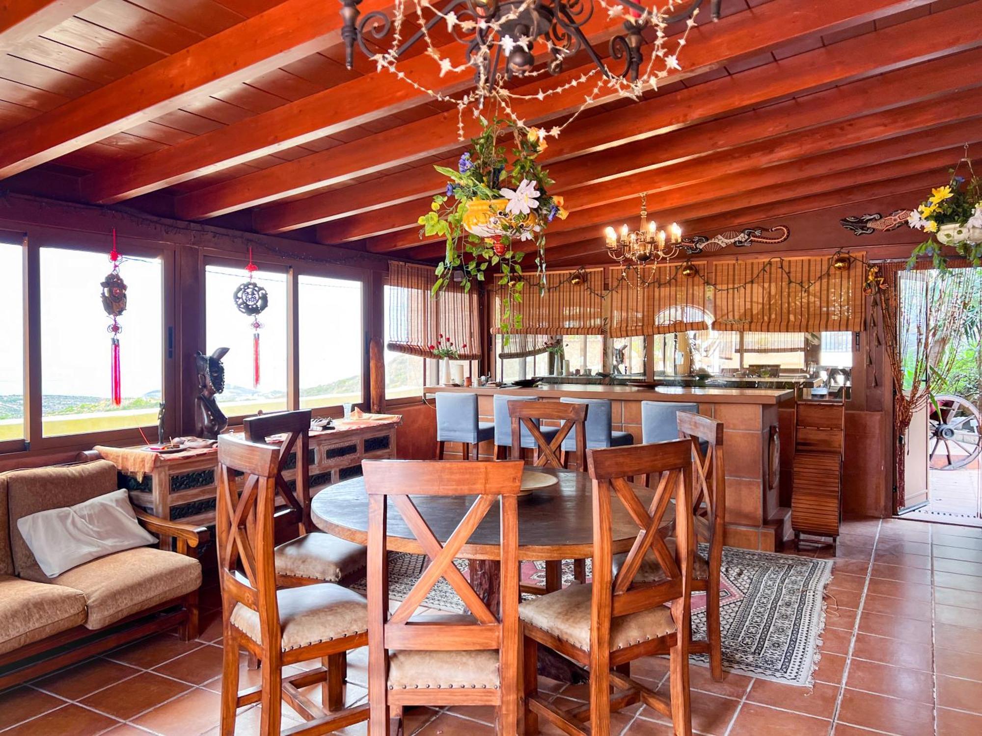 Villa Exquisite Rural House With Garden, Pool And Sea Views à Arico Viejo Extérieur photo