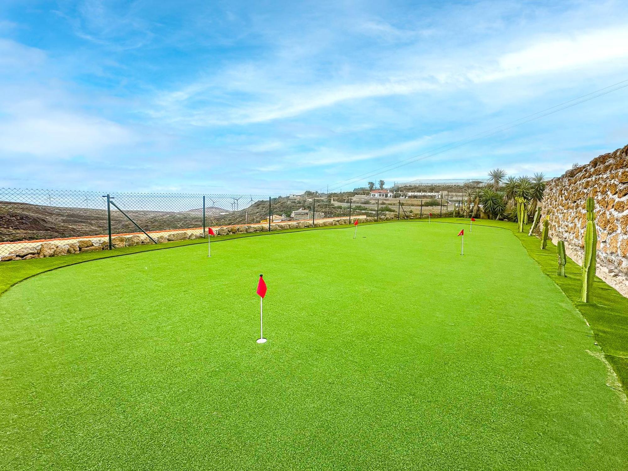Villa Exquisite Rural House With Garden, Pool And Sea Views à Arico Viejo Extérieur photo